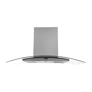 Coifa de Parede com Vidro Curvo Built, 60cm, 1 Velocidades, 120W - CFAIVEL60 110V