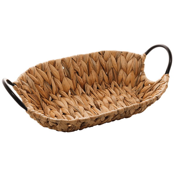 Cesta da Lyor, Fibra Natural/Metal, Natural - 1637
