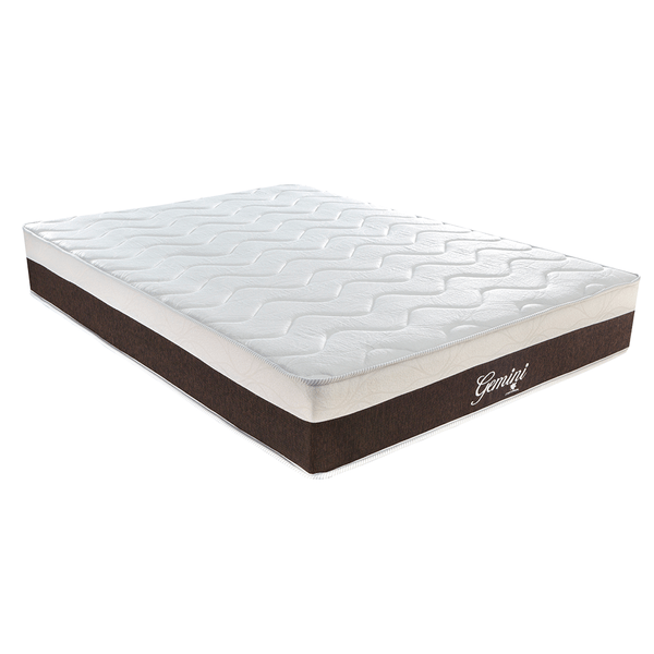 Colchão de Casal, Espuma D28, Euro Pillow e Mola, 138 x 188 - Montreal Gemini