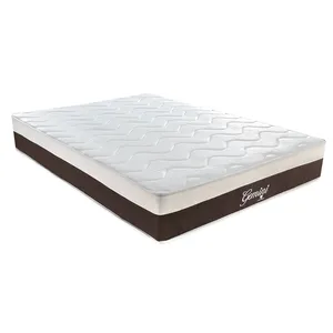 Colchão de Casal, Espuma D28, Euro Pillow e Mola, 138 x 188 - Montreal Gemini
