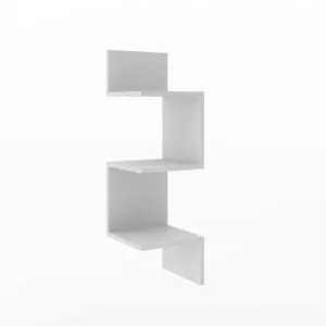Nicho de Canto, 3 Prateleiras, MDP - Móvel Bento AM3079 Branco