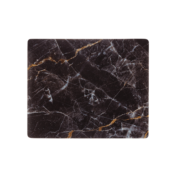 Lugar americano, Mármore preto, MDF, 45x35cm - 61424