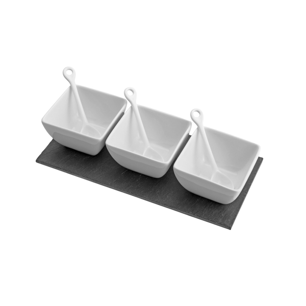 Jogo de Molheiras Lyor New Bone, 7 Peças, 25x12cm - 8507