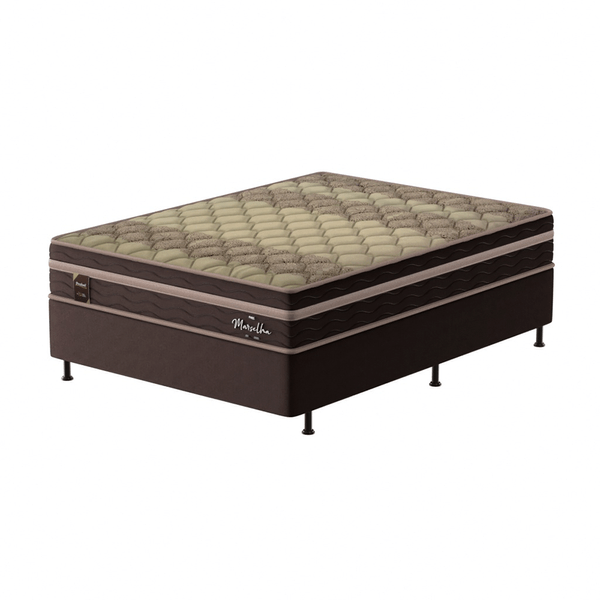 Cama Box Casal Probel, Molas Prolastic, 188x138cm - Marselha
