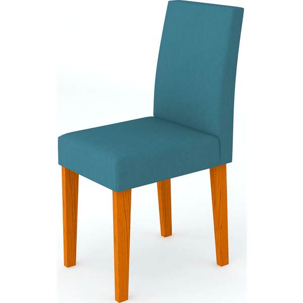 Conjunto com 2 Cadeiras em MDF, Espuma D18 - Giovana Ypê WD26