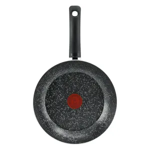 Frigideira Francesa Rochedo, Alumínio antiaderente, Tecnologia Thermo-Sinal, 24 cm - Stone Pro