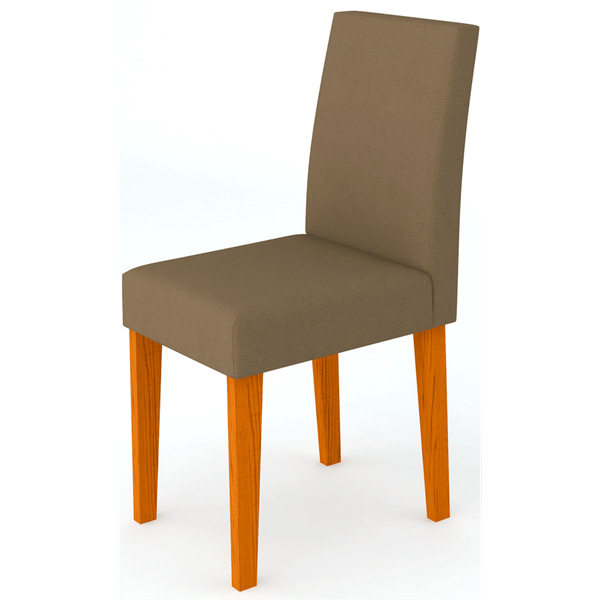 Conjunto com 2 Cadeiras em MDF, Espuma D18 - Giovana Ypê VL02