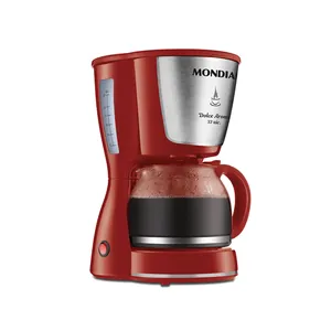 Cafeteira Elétrica, Dolce Arome, Inox, Vermelha, Sistema corta pingos, Mondial - C-32 220V