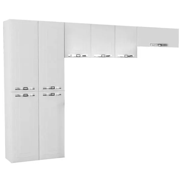 Cozinha em Aço 3 Peças - Colormaq Class Slim Top Branco