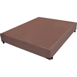 Box Casal com Tecido Sued 138x188cm - Probel Sued Camurça