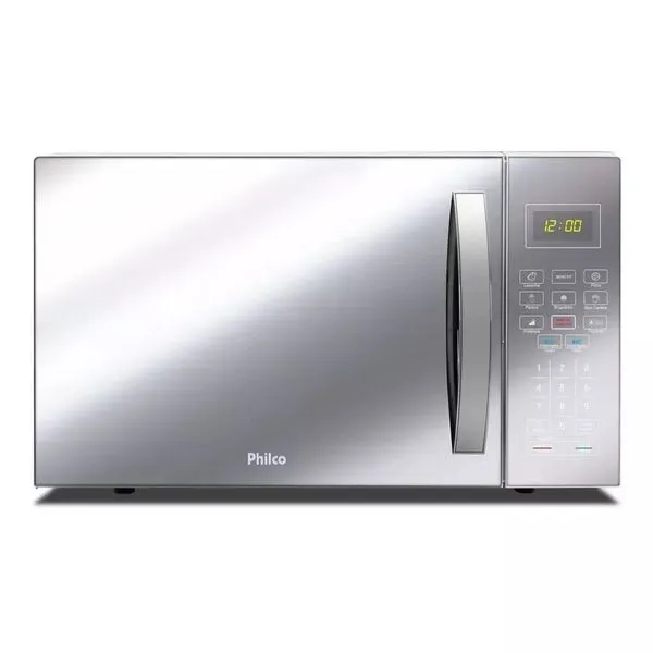Micro-Ondas Philco PME28EB 28L Branco/Espelhado 220V