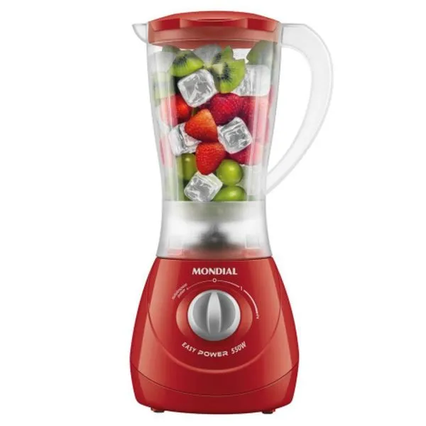 Liquidificador Mondial L-550 550W 2v - 6904-02 Vermelho 220V