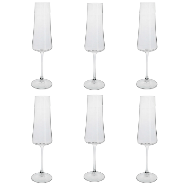 Conjunto de Taças Full Fit Xtra 210ml 6 Peças Cristal