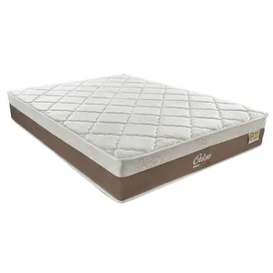Colchão de Casal, Espuma D28, Euro Pillow e Mola, 138 x 188 - Montreal Orion