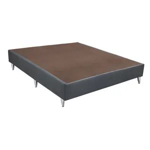 Base Cama Box Casal Ortobom Madeira de Reflorestamento 138x188cm Camurça