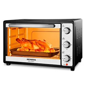 Forno Elétrico 52L Grand Family II Mondial Preto/Inox 1800W - FRN-52-B 220V