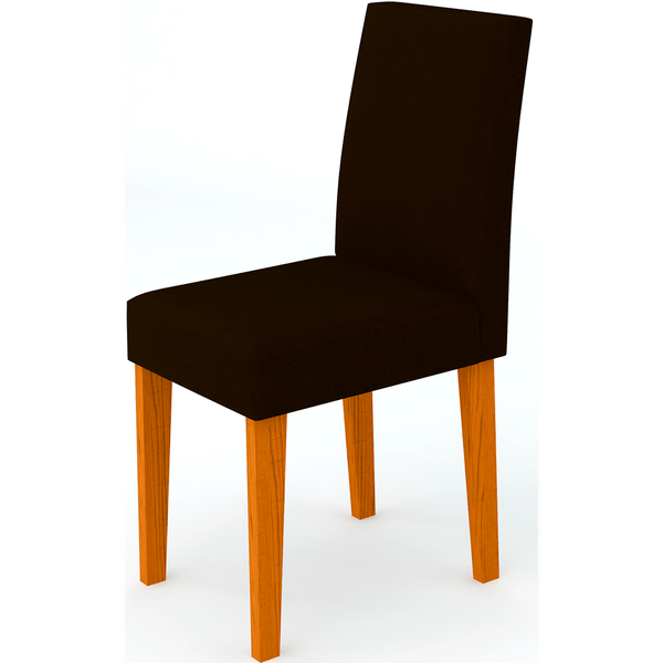 Conjunto com 2 Cadeiras em MDF, Espuma D18 - Giovana Ypê VL06
