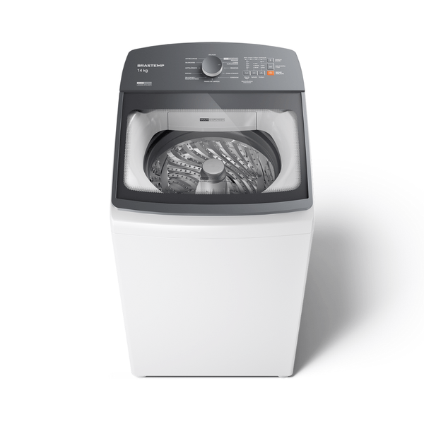 Lavadora 14Kg Brastemp com Smart Sensor e Design Compacto - BWF14AB 127V