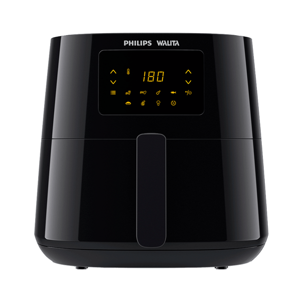 AirFryer Philips Walita Essential 6,2L 2000W Painel Digital Preto RI9270 220V