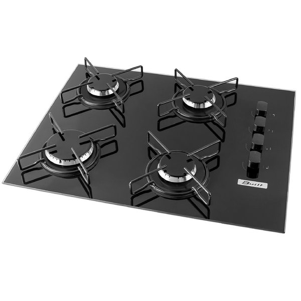 Cooktop Soft Built, Vidro Temperado, 4 Bocas, Preto - BLT4QPRS Bivolt