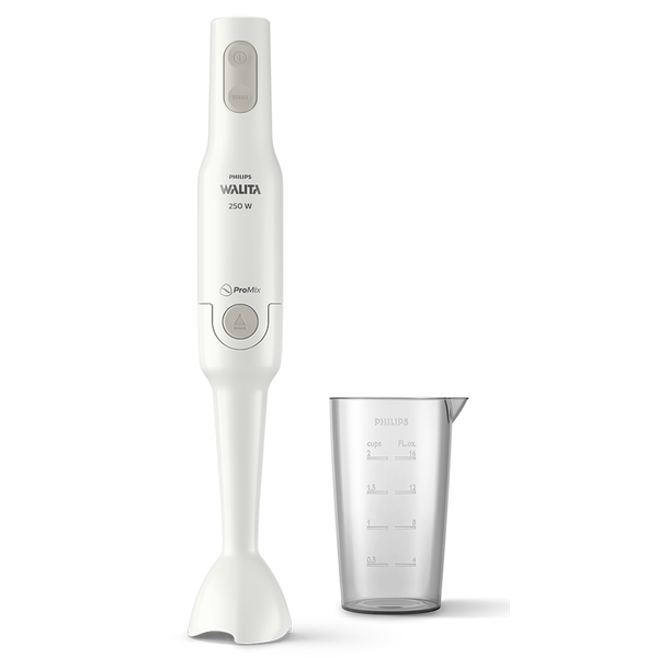 Mixer Philips Walita 2 em 1, Copo 0,6L, Tecnologia ProMix, Branca - RI2530/00 220V