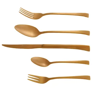 Faqueiro Berna Wolff, 30 Peças, Aço Inox, Rose Gold - 71519
