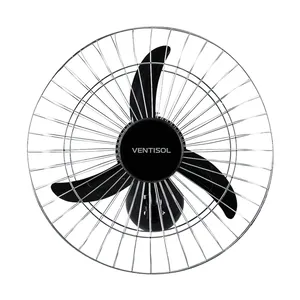 Ventilador de Parede Oscilante Ventisol 50cm 200W Com Chave de Controle Comercial Bivolt