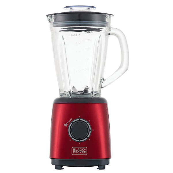 Liquidificador Black & Decker, 600W, 5 Velocidades, 2L, Vermelho - L600V 220V