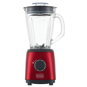 Liquidificador Black & Decker, 600W, 5 Velocidades, 2L, Vermelho - L600V 220V
