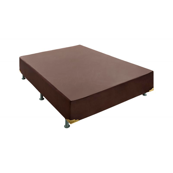 Base Cama Box Casal Petrus 138x188 Ortobom Marrom