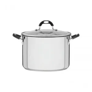 Espagueteira Tramontina Astro Silicone 24cm Em Inox Com Tampa De Vidro