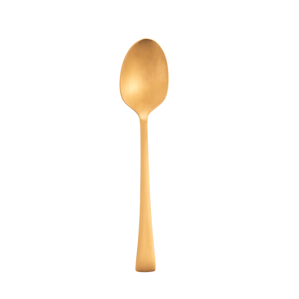 Conjunto de Colheres de Chá Wolff Berna 6 Peças em Aço Inox Dourado