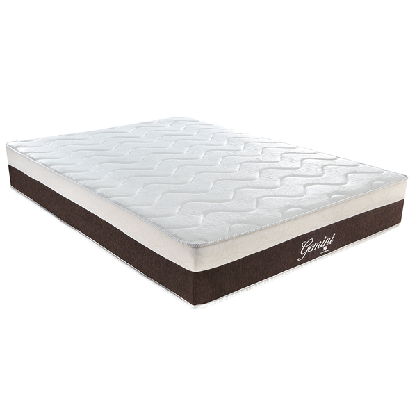 Colchão de Casal Queen Size, Espuma D28, Euro Pillow e Mola, 158 x 198 - Montreal Gemini