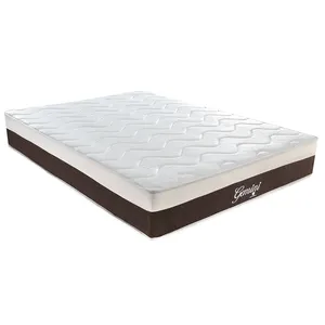 Colchão de Casal Queen Size, Espuma D28, Euro Pillow e Mola, 158 x 198 - Montreal Gemini