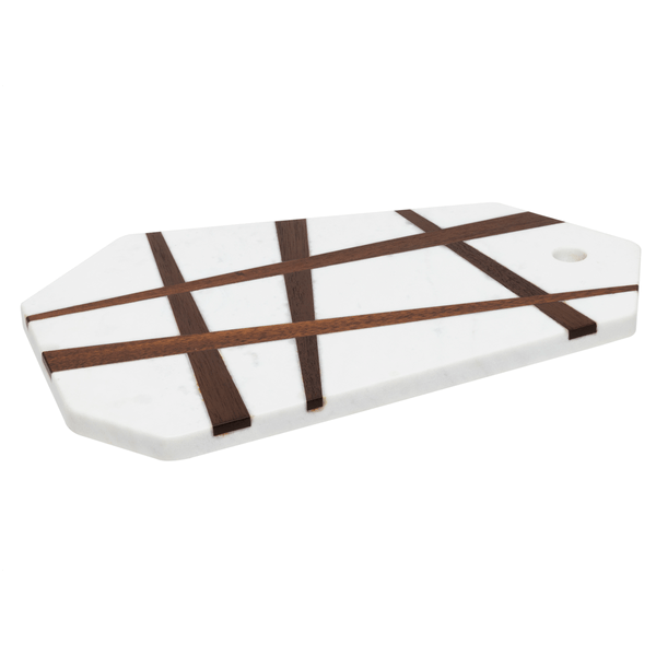 Tábua Multiuso Oxford, Mármore e Madeira, 1,5 x 35,6cm - 069611
