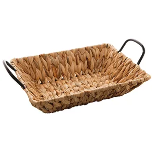 Cesta da Lyor, Fibra Natural/Metal, Natural - 1642