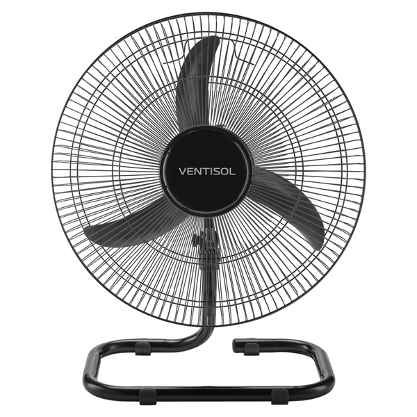 Ventilador de Mesa Premium Ventisol, 3 Pás, 50cm, 130W, Preto - New 220V