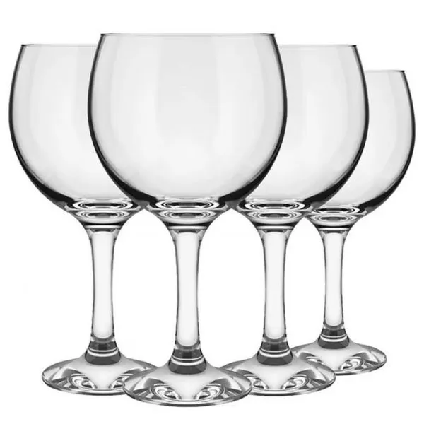 Conjunto Taças 600ml 04 Peças Nadir Figueiredo Transparente
