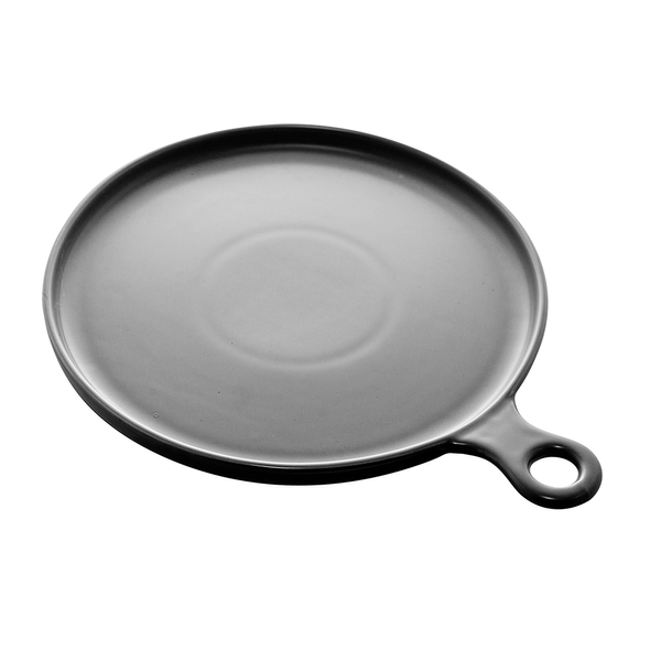 Prato Raso Bom Gourmet, Porcelana Nórdica, Preto, 32cm - 28737