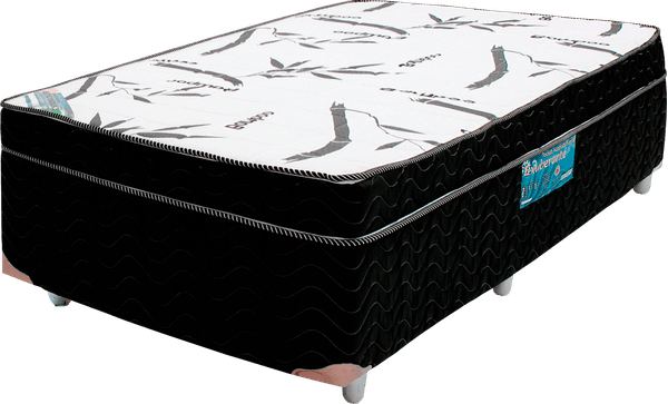 Cama Unibox Solteiro Molas Pocket Tecido em Viscose de Bambu 88x188cm - Montreal Exuberante