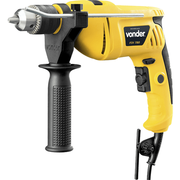 Furadeira com Impacto 1/2 Polegada, 780W, Velocidade Variável - FIV780 220V
