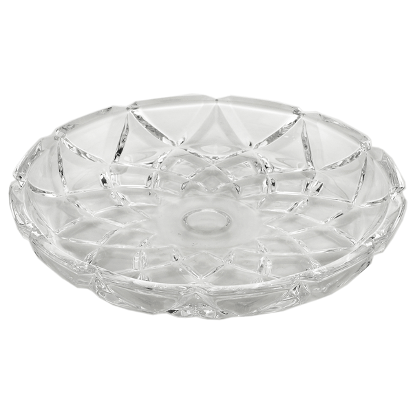 Prato Deli Diamond da Lyor, 18,5cm, Cristal - 4434