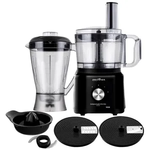 Multiprocessador All In One Britânia, 2 Velocidades + Pulsar, 900W, Preto - BMP900P 220V