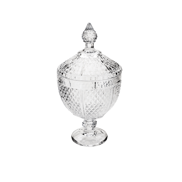 Bomboniere Decorativo Perseu da Lyor, Com Pé, Cristal - 6648
