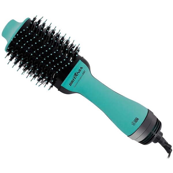 Escova Secadora Soft Britânia 1200 W Revestimento Cerâmico Azul BEC05T 110V