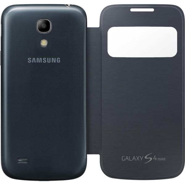 Capa Celular Samsung Galaxy S4 Mini S View Cover Preto