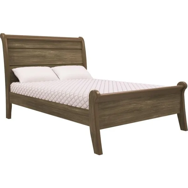 Cama Casal em MDF Ipê 160x200cm - Rimo São Paulo Ipê