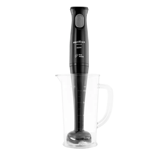 Mixer Britânia 350W Lâminas Pro Maxx Inoxidável BMX350P Preto 220V