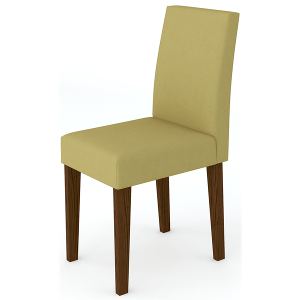 Conjunto com 2 Cadeiras em MDF, Espuma D18 - Giovana Castanho VL30