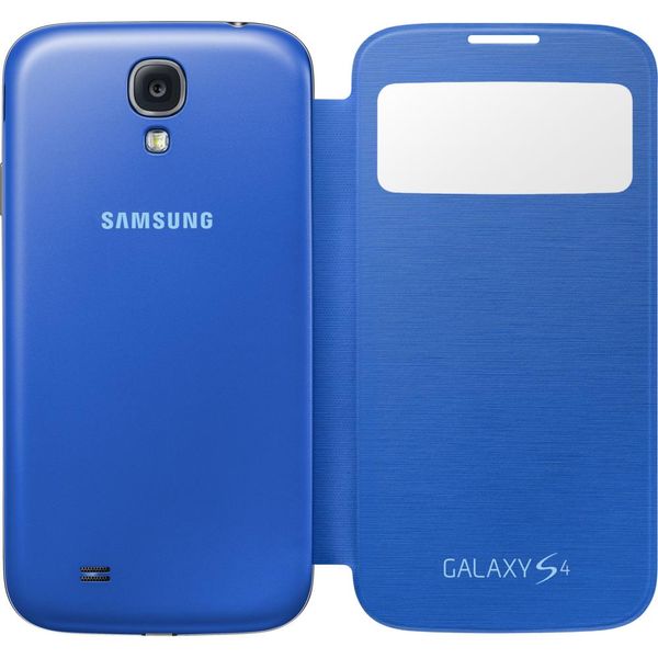 Capa Celular Samsung Galaxy S4 S View Cover Azul